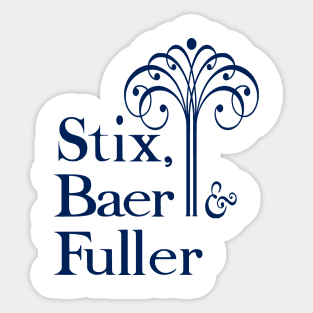 Stix, Baer & Fuller Department Store.  St. Louis, Missouri. Sticker